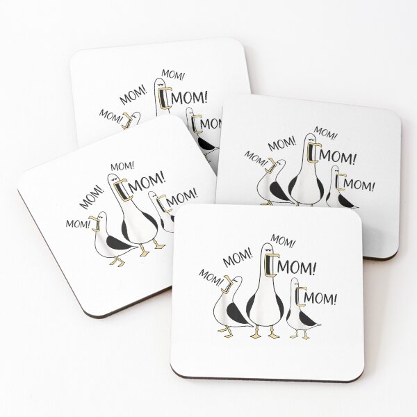 Item preview, Mommy Mom Seagulls Mother Bird Ocean Mother's Day  designed and sold by FerminVigo.
