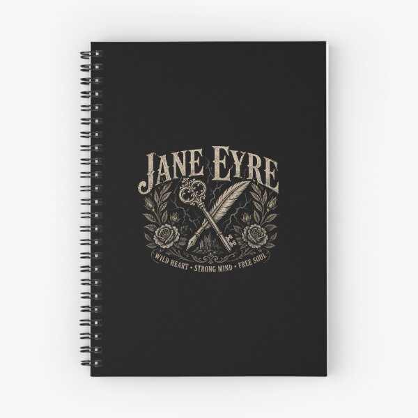 Item preview, Jane Eyre Wild Heart Strong Mind Free Soul designed and sold by Fenay Designs.