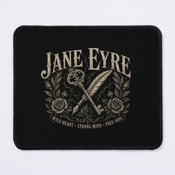 Item preview, Jane Eyre Wild Heart Strong Mind Free Soul designed and sold by Fenay Designs.