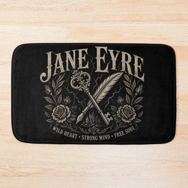 Item preview, Jane Eyre Wild Heart Strong Mind Free Soul designed and sold by Fenay Designs.