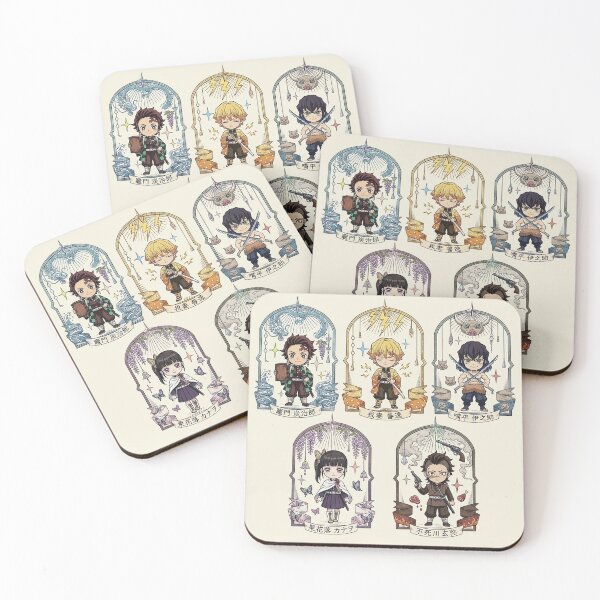 Item preview, Tanjiro and friends designed and sold by Ranasko.