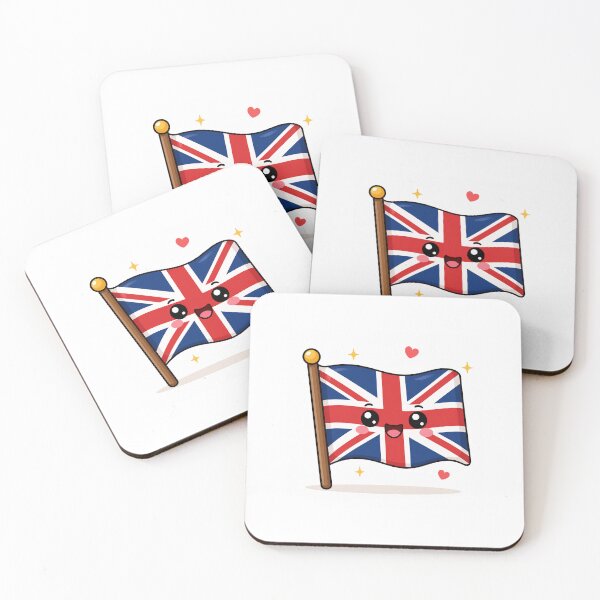 Item preview, Kawaii UK flag designed and sold by Collection Touillette.