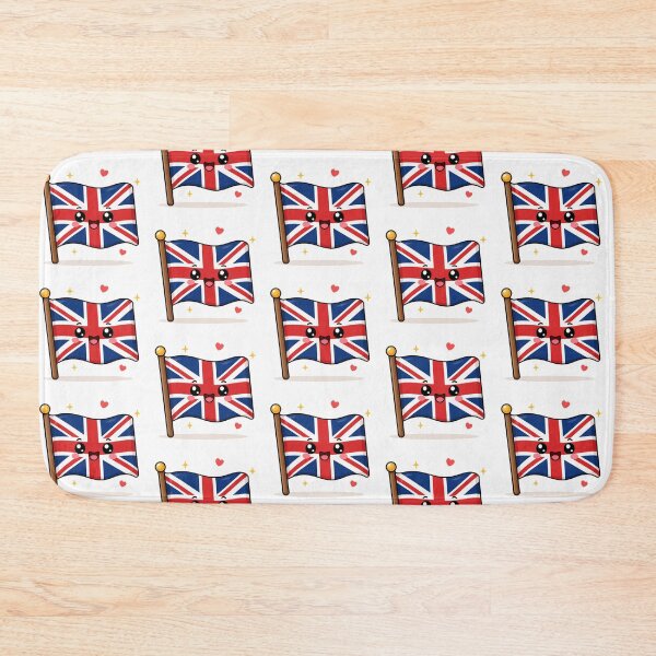 Artikelvorschau, Kawaii UK-Flagge entworfen und verkauft von Collection Touillette.