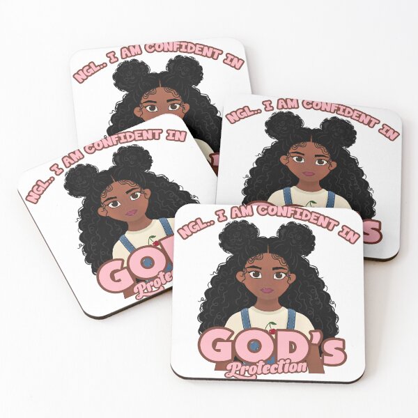 Item preview, NGL ..I am Confident in GOD's protection designed and sold by Kokopuff2.