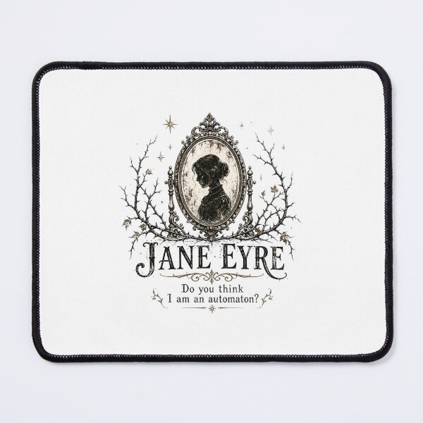 Item preview, Jane Eyre Do You Think I Am An Automaton Mirror designed and sold by Fenay Designs.