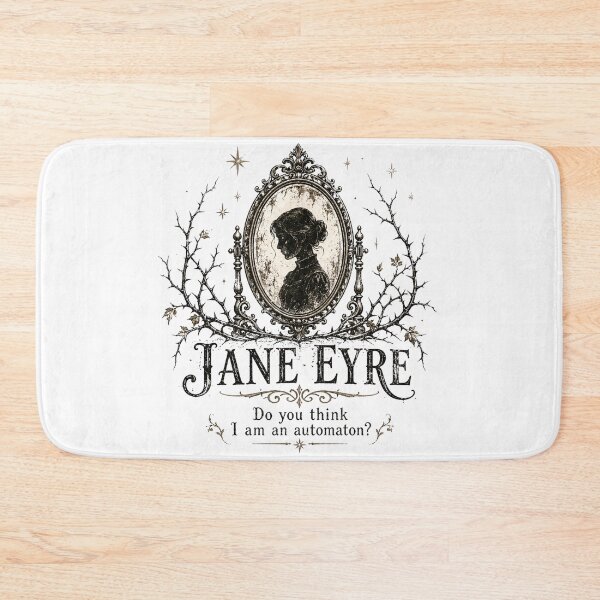 Item preview, Jane Eyre Do You Think I Am An Automaton Mirror designed and sold by Fenay Designs.