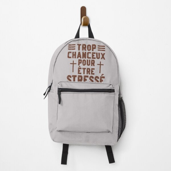 Item preview, Trop Chanceux pour être Stresse (Too Blessed to be Stressed in French) designed and sold by Kokopuff2.