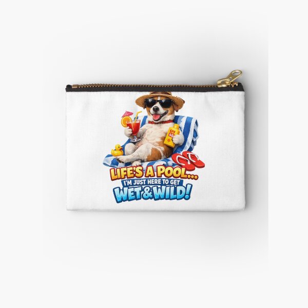 Item preview, dog enjoying summer designed and sold by kissing Pets.