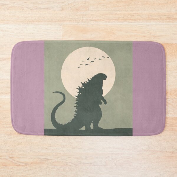 Item preview, Minimalist Godzilla Moon | Bold Kaiju Silhouette designed and sold by Syrupulse.