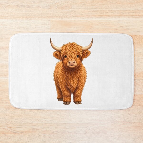 Item preview, Highland Cow Cute Aesthetic designed and sold by GenesixDesign.