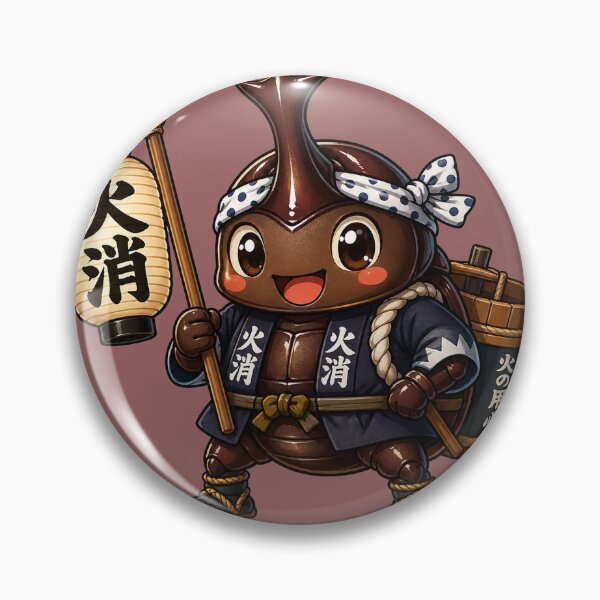 Item preview, Edo period firefighter rhinoceros beetle designed and sold by HD3284.