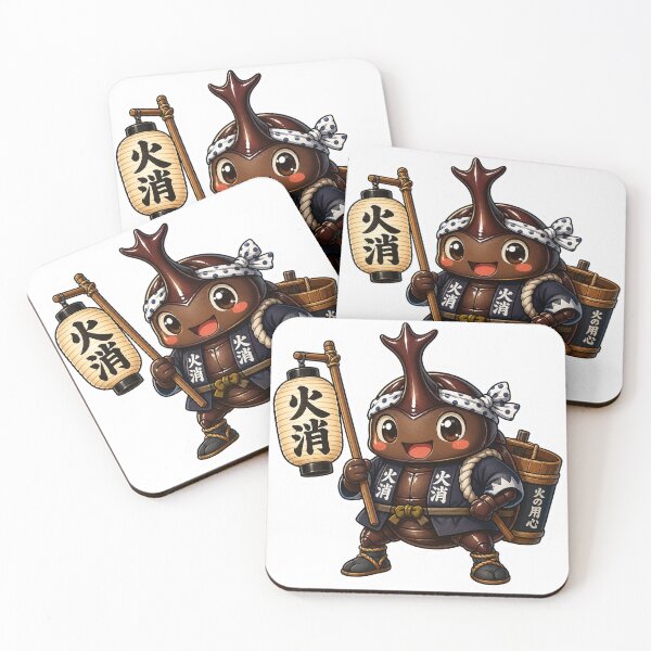 Item preview, Edo period firefighter rhinoceros beetle designed and sold by HD3284.
