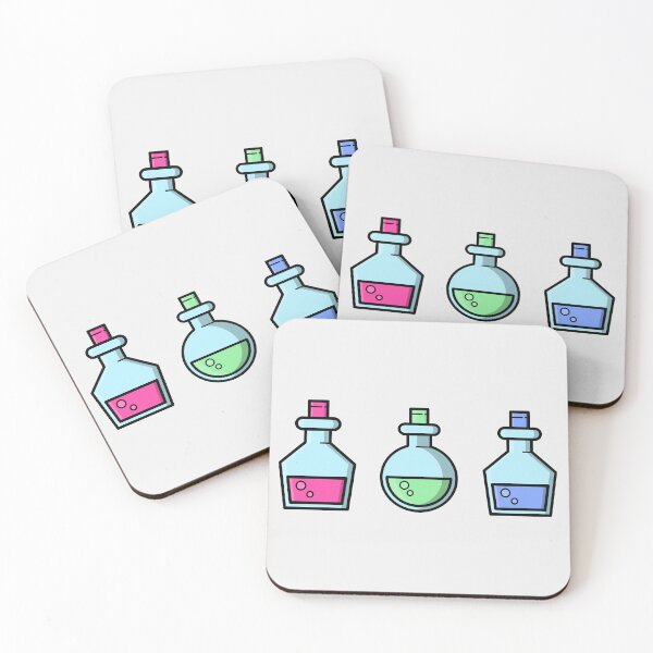 Item preview, Three Potions of Fortune Which Will You Choose designed and sold by DJCartoonDesigns.