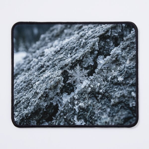 Item preview, Snowflake stuck in a crack in cold stone. designed and sold by Malisa345.