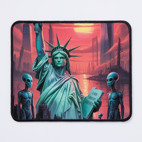 Item preview, Aliens We are Here to Stay - We Love New York designed and sold by DBM Photo Art 1.