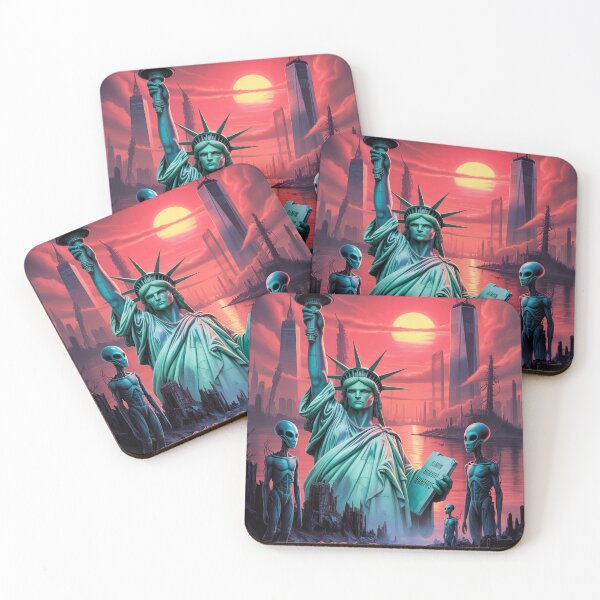 Item preview, Aliens We are Here to Stay - We Love New York designed and sold by DBM Photo Art 1.