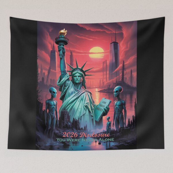 Item preview, Aliens We are Here to Stay - We Love New York designed and sold by DBM Photo Art 1.