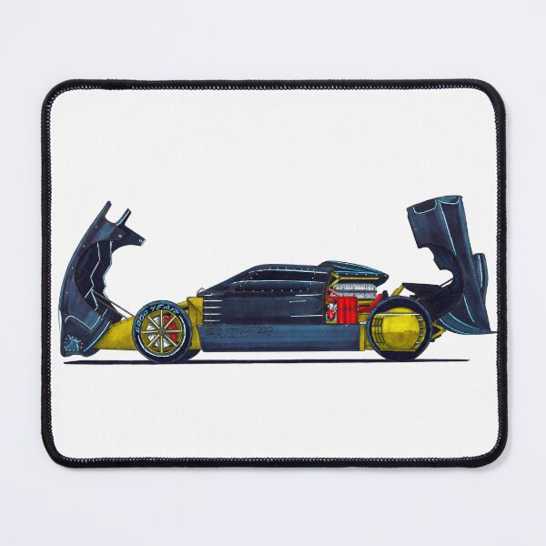 Item preview, Exclusive drawing legendary racing american black cyber sport car GT40 Mk I Coupe 4.7L V8 Cobra Engine designed and sold by Cars23.