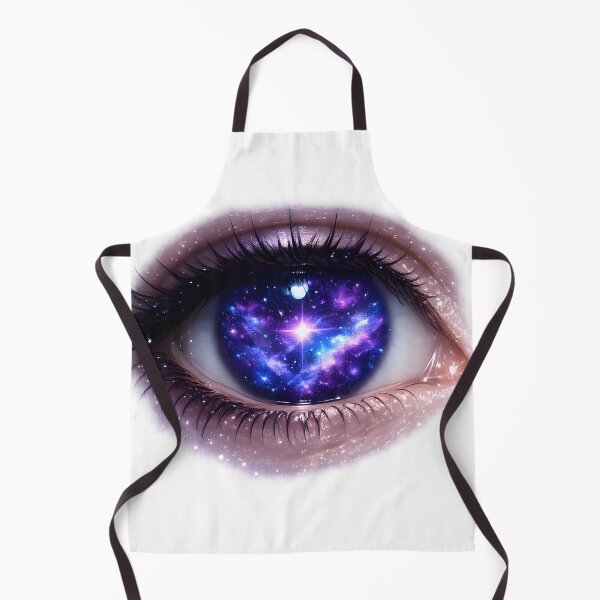Item preview, Cosmic Vision: Galaxy Nebula Eye Art Print designed and sold by Troll Art & Delete.