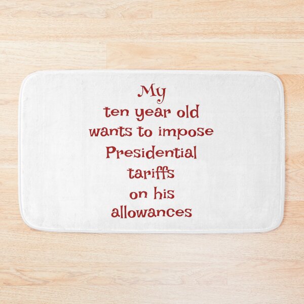 Item preview, Tariffs designed and sold by The WordCatcher Street.