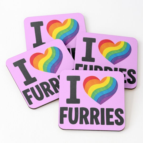 Item preview, I heart furries designed and sold by The King's general goods.