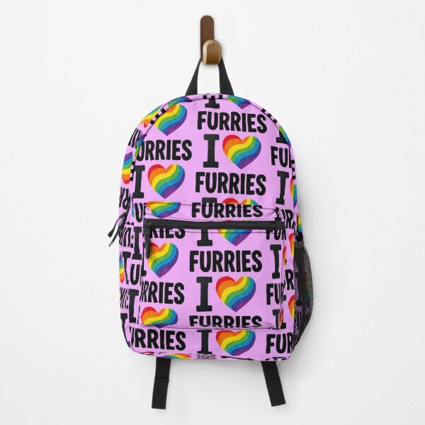 Item preview, I heart furries designed and sold by The King's general goods.