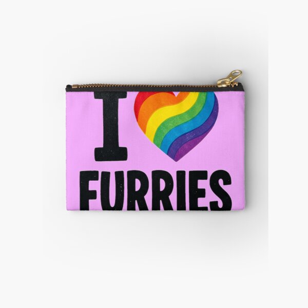 Item preview, I heart furries designed and sold by The King's general goods.