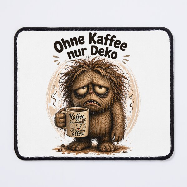 Item preview, Coffee Monster (No coffee, just decoration) designed and sold by NeedfulThingsOb.