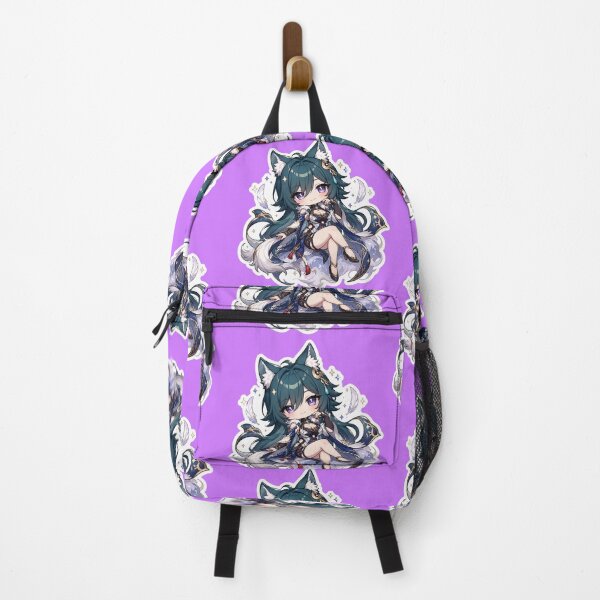 Item preview, Yukong Inspired Chibi Fox Girl Sticker – Kawaii Goob Anime Pastel Aesthetic designed and sold by Bhaskar Digital Art.