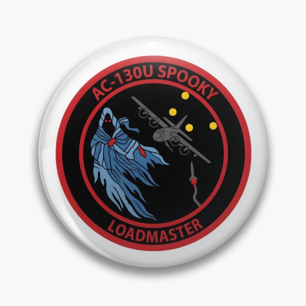 Item preview, AC-130U Spooky II Gunship Loadmaster Military Patch designed and sold by CharlieDesings.