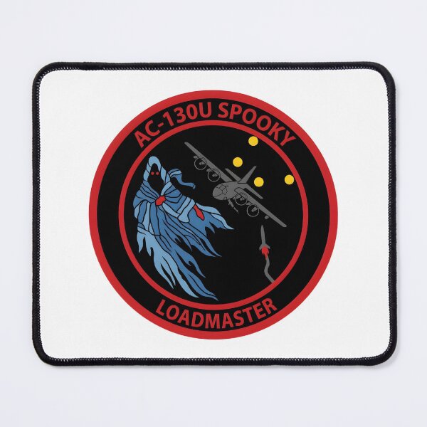 Item preview, AC-130U Spooky II Gunship Loadmaster Military Patch designed and sold by CharlieDesings.