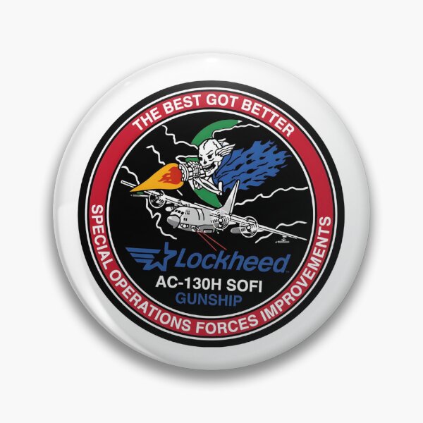 Item preview, AC-130H SOFI Gunship Special Operations Forces Improvement Patch designed and sold by CharlieDesings.