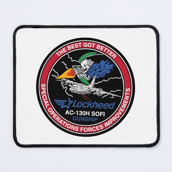 Item preview, AC-130H SOFI Gunship Special Operations Forces Improvement Patch designed and sold by CharlieDesings.