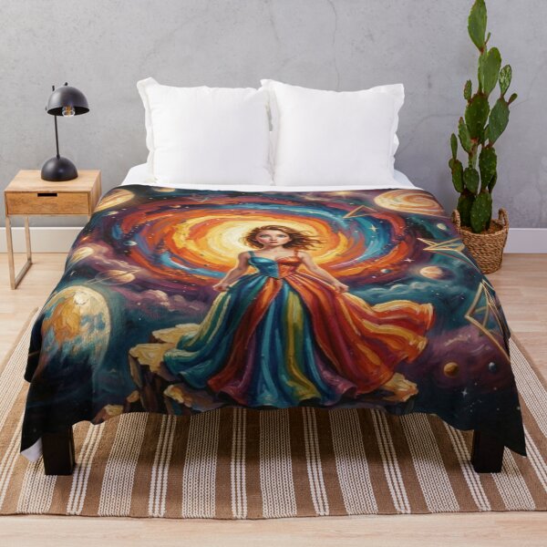 Item preview, Cosmic Dreamscape in the Style of Jane Davie with Surreal Galactic Energy and Vibrant Vision designed and sold by FotoworldEdel.
