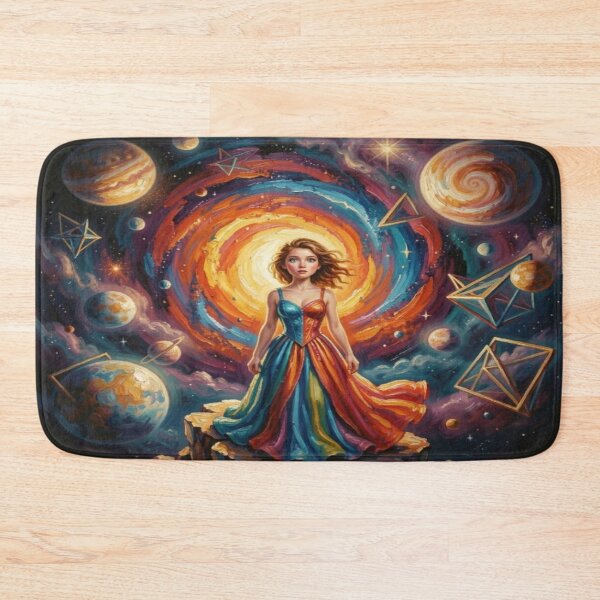Item preview, Cosmic Dreamscape in the Style of Jane Davie with Surreal Galactic Energy and Vibrant Vision designed and sold by FotoworldEdel.