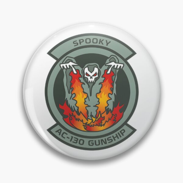 Item preview, AC-130 Spooky Gunship Special Operations Military Patch designed and sold by CharlieDesings.