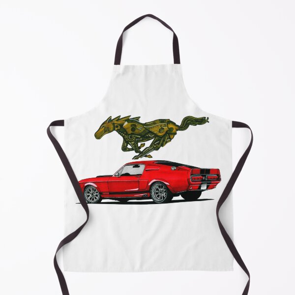 Item preview, Exclusive drawing legendary modified american red muscle car GT500 Coupe Eleanor designed and sold by Cars23.