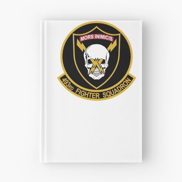Item preview, 493rd Fighter Squadron Grim Reapers F-15 Eagle Military Patch designed and sold by CharlieDesings.