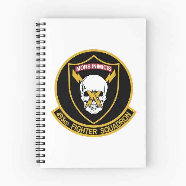 Item preview, 493rd Fighter Squadron Grim Reapers F-15 Eagle Military Patch designed and sold by CharlieDesings.