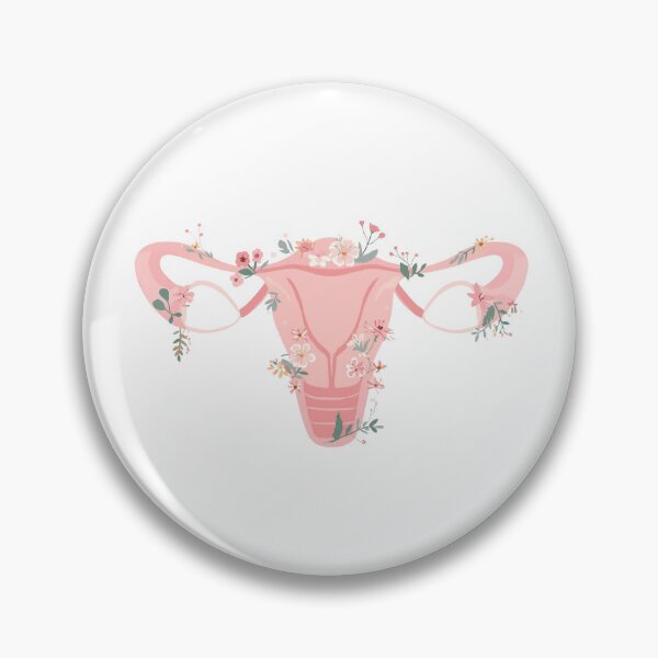 Item preview, floral uterus designed and sold by myriamec.