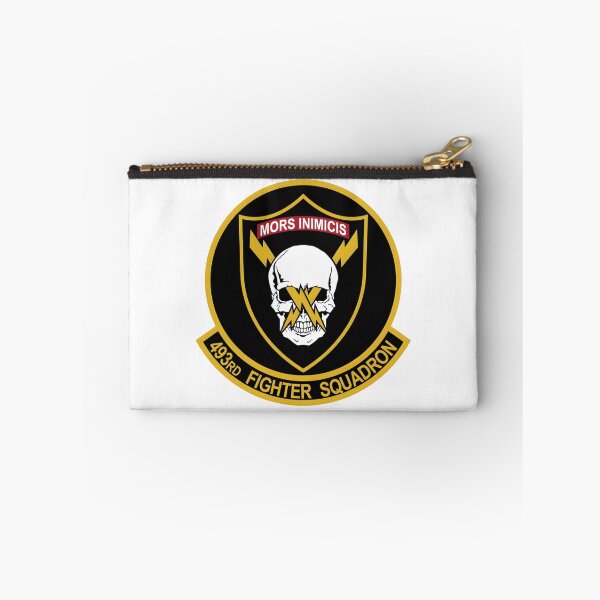 Item preview, 493rd Fighter Squadron Grim Reapers F-15 Eagle Military Patch designed and sold by CharlieDesings.