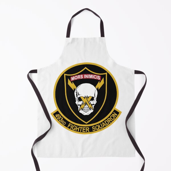 Item preview, 493rd Fighter Squadron Grim Reapers F-15 Eagle Military Patch designed and sold by CharlieDesings.