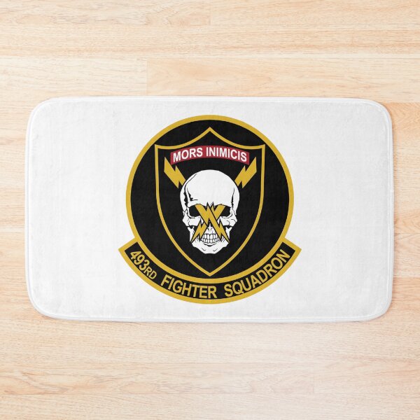Item preview, 493rd Fighter Squadron Grim Reapers F-15 Eagle Military Patch designed and sold by CharlieDesings.