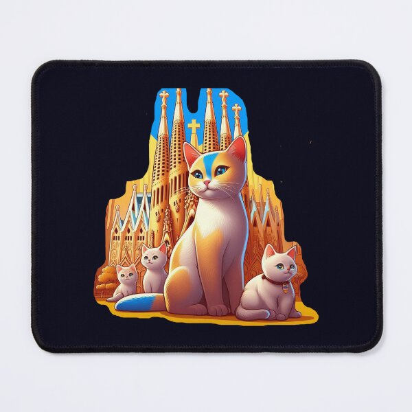 Item preview, Barcelona Cats - Sagrada Familia Adventure designed and sold by UkrainianSpain.