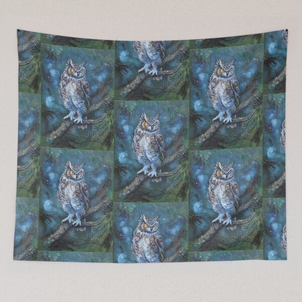 Item preview, Owl Stare - the eyes of an owl are awesome! designed and sold by LittleLiz.