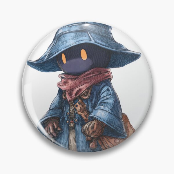 Item preview, Chibi Vivi – Cute Black Mage Fan Art designed and sold by MyChibiArts.