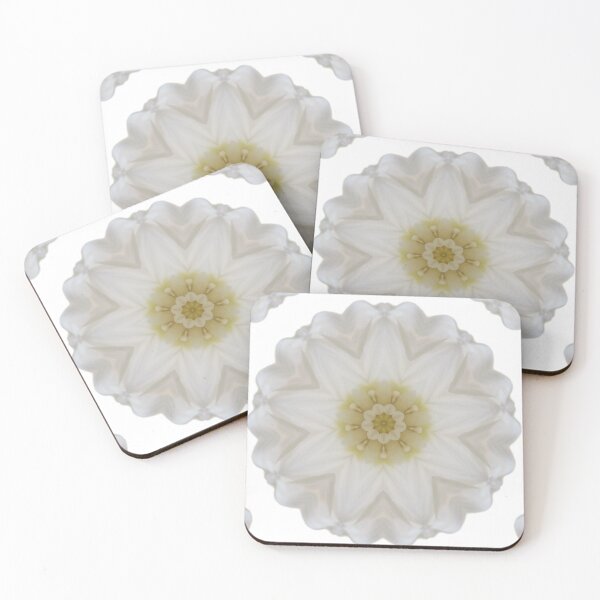 Item preview, White floral Mandala  designed and sold by sonamkumari333.
