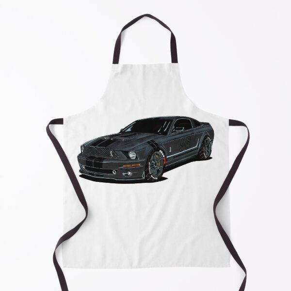 Item preview, Exclusive drawing legendary racing american black muscle car GT500KR Coupe 5.2L V8 Supercharged Engine designed and sold by Cars23.
