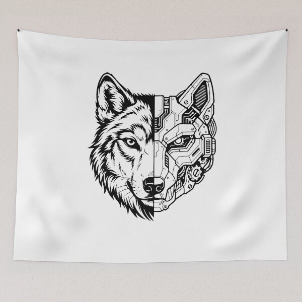 Item preview, The Wolf Transformed designed and sold by maniacdesignz11.