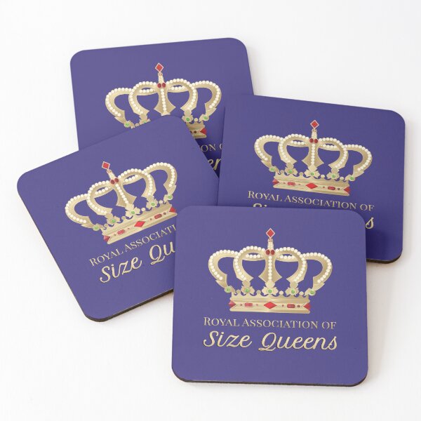 Item preview, Royal Association of Size Queens designed and sold by gayishdesign.